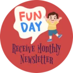 Receive a Fun Newsletter Button