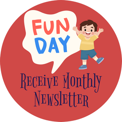 Receive a Fun Newsletter Button