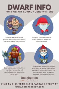 Dwarf Facts—Sheet for Creative Writing for Students 3