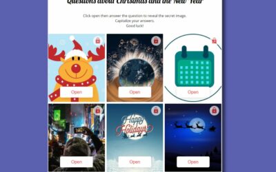 Free Online Christmas | New Years’ Quiz for Kids