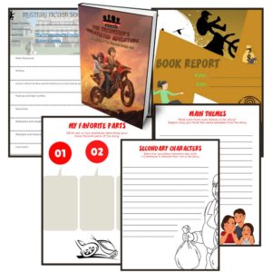 Grade 5-6 Book Report Template