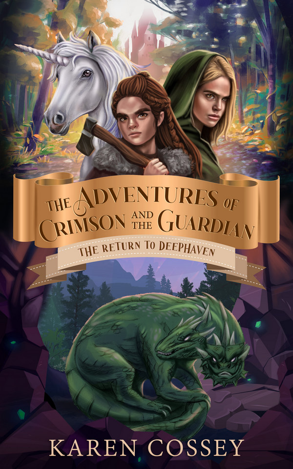 Kids Fantasy Book: The Adventures of Crimson and the Guardian 2