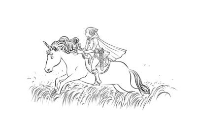 Unicorns and Dragons: a fantasy adventure for 9-13-yr-olds Chapter One